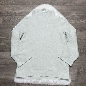 Saturday Sunday Anthropology Sweater Mint Green XS Mock Neck Relaxed